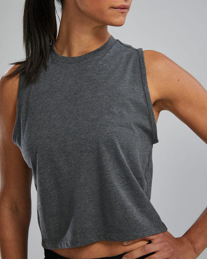  TYR Women's Triblend Cropped Tank