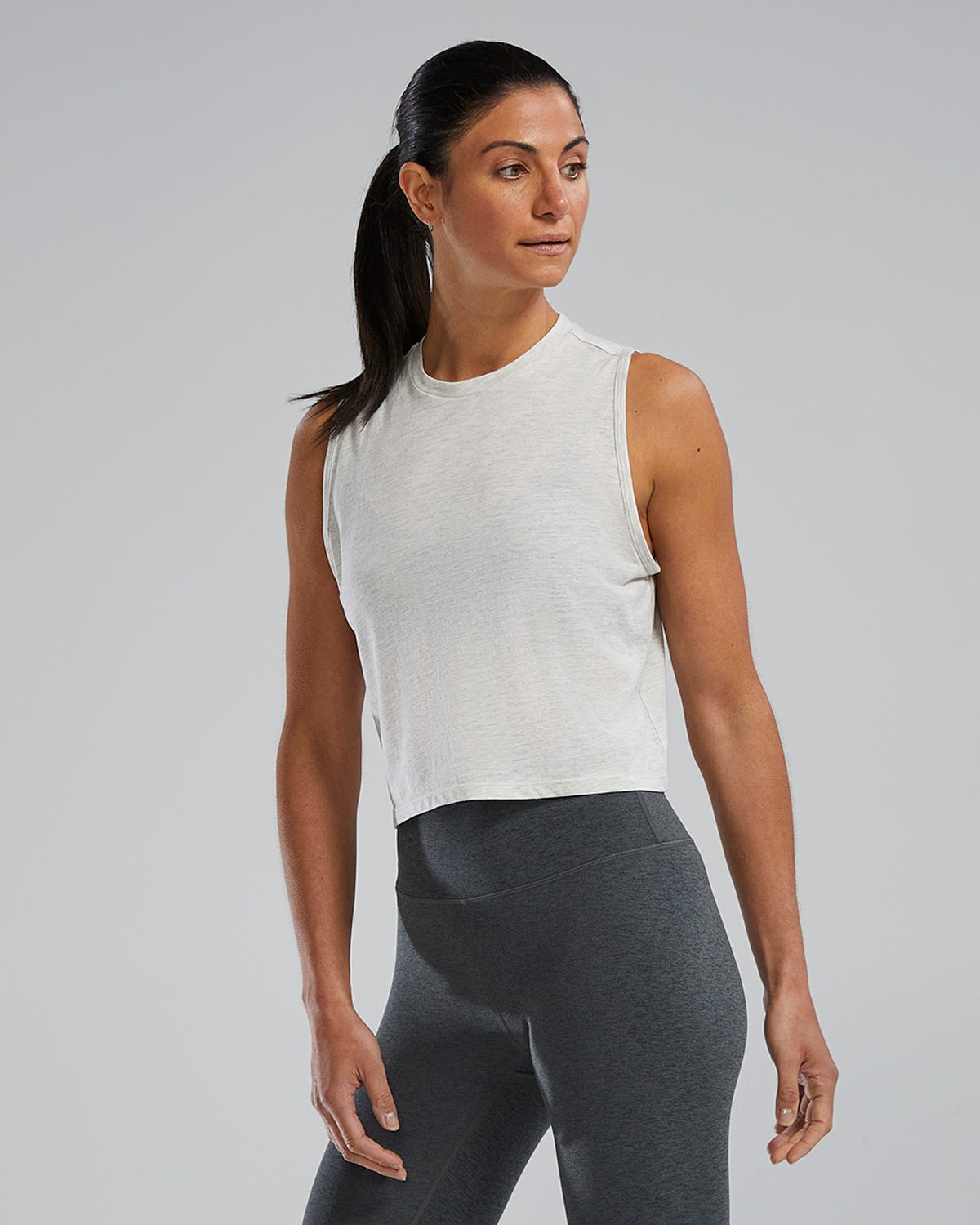  TYR Women's Triblend Cropped Tank