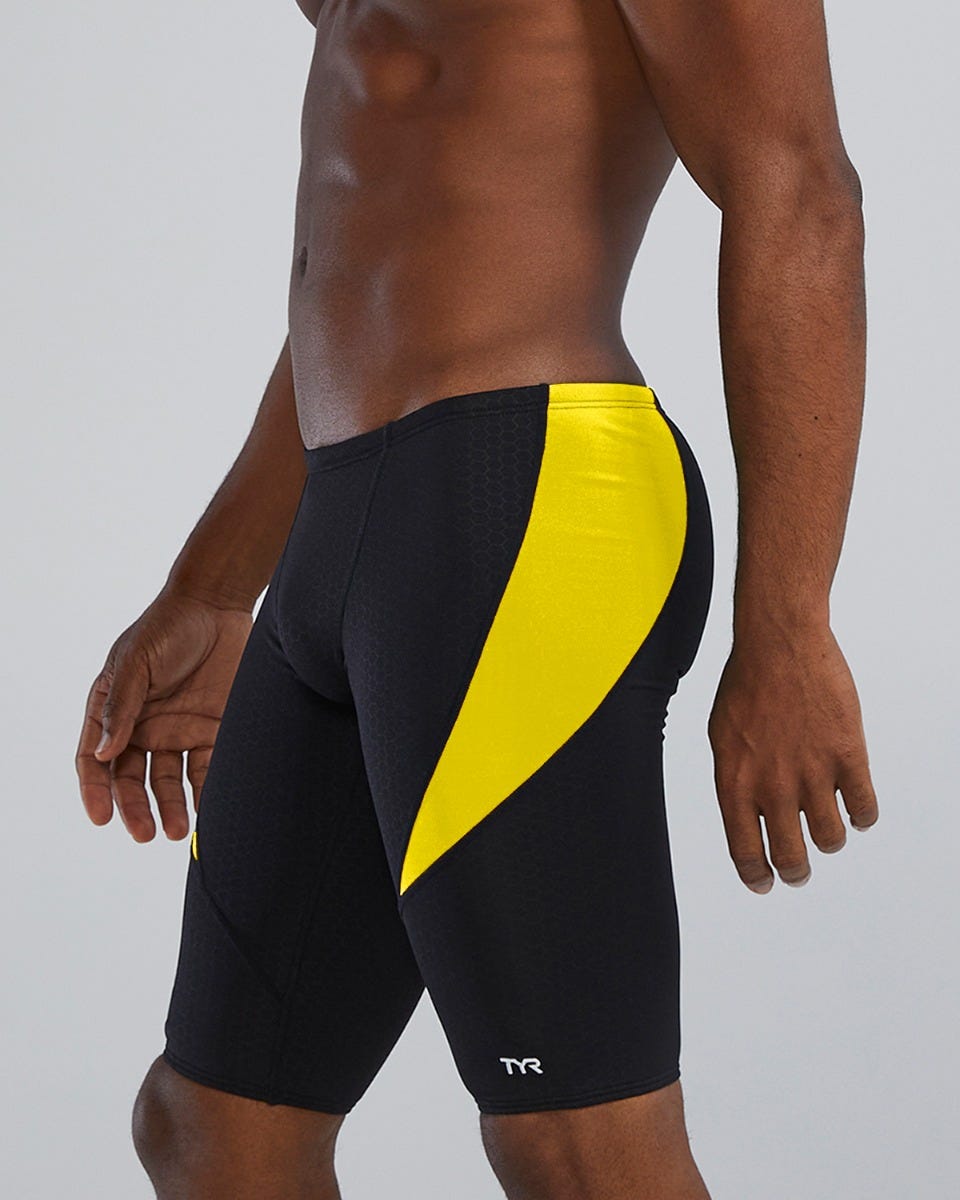  TYR Durafast Elite® Men's Curve Splice Jammer Swimsuit - Hexa