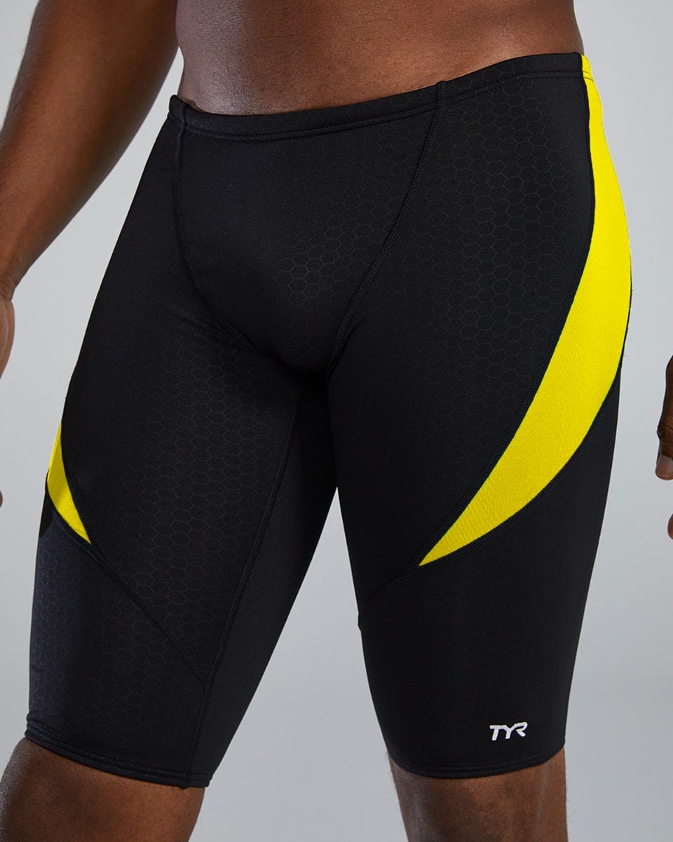  TYR Durafast Elite® Men's Curve Splice Jammer Swimsuit - Hexa