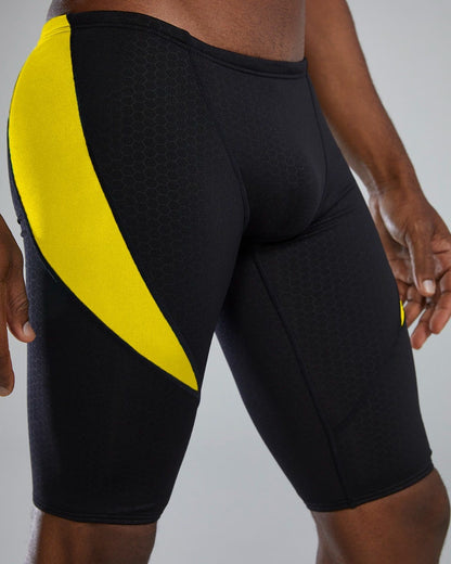  TYR Durafast Elite® Men's Curve Splice Jammer Swimsuit - Hexa
