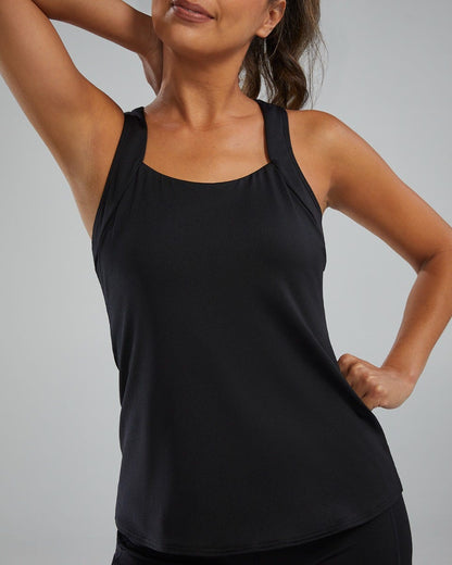  TYR Durafast Elite® Women's Square Neck Tankini - Solid