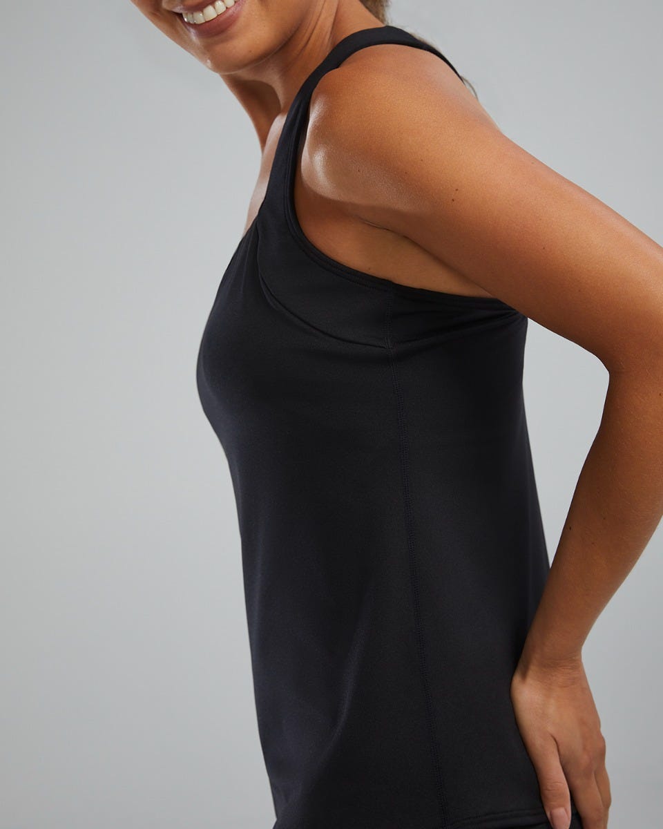  TYR Durafast Elite® Women's Square Neck Tankini - Solid