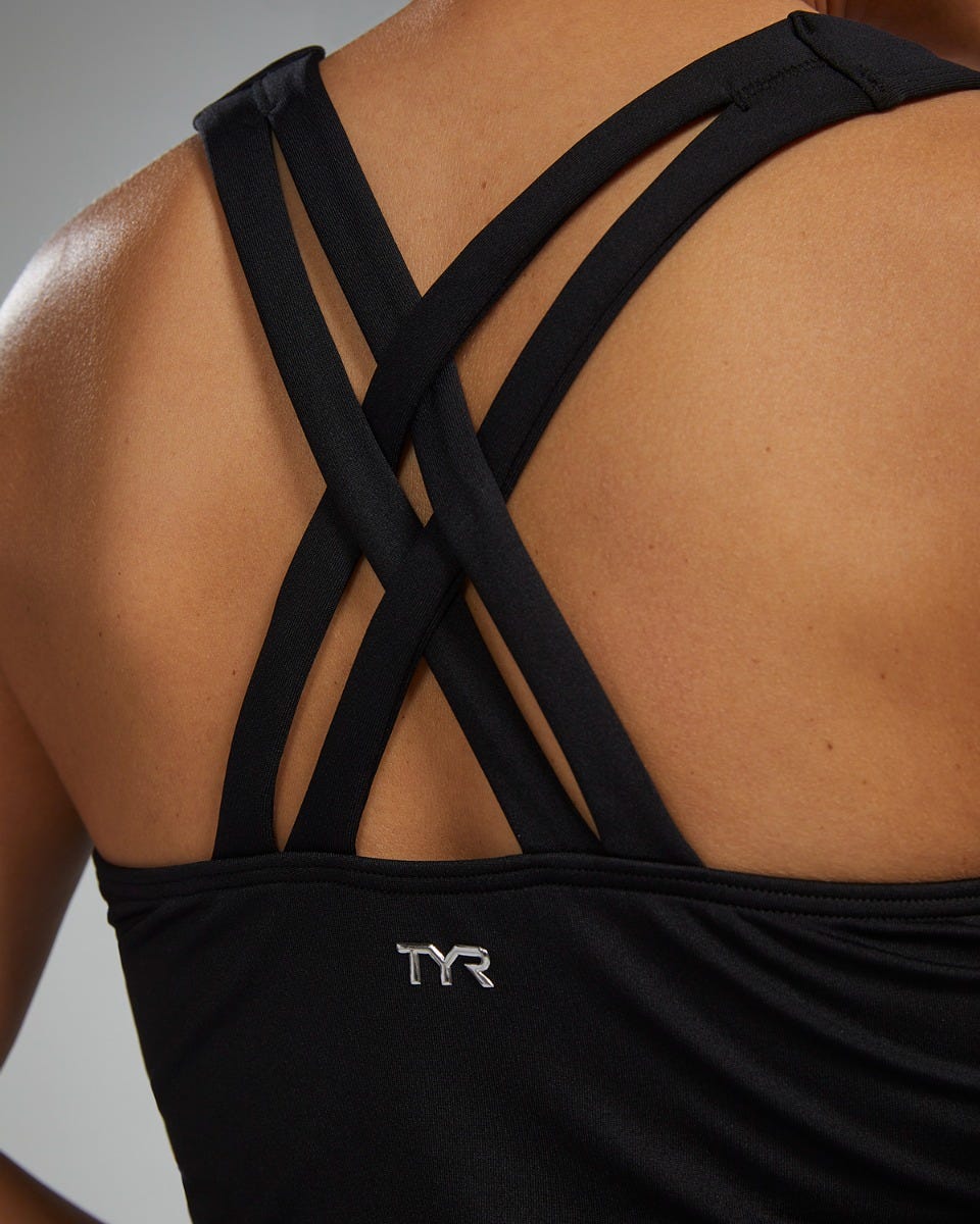  TYR Durafast Elite® Women's Square Neck Tankini - Solid