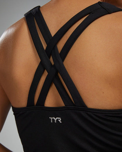  TYR Durafast Elite® Women's Square Neck Tankini - Solid
