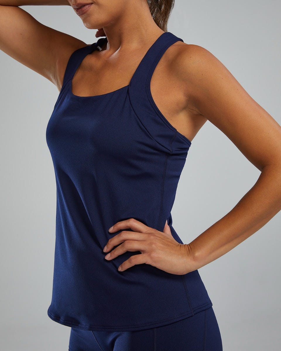  TYR Durafast Elite® Women's Square Neck Tankini - Solid