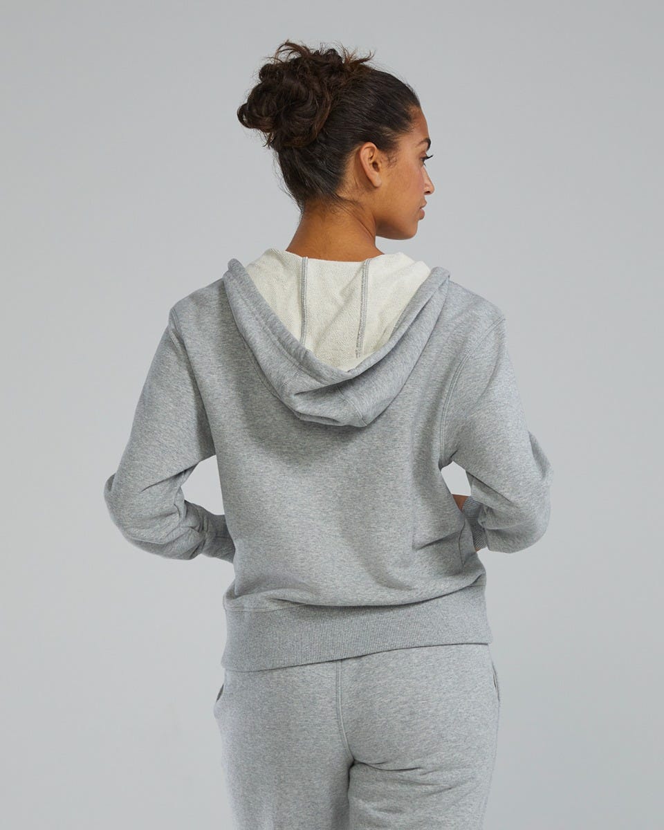  TYR UltraSoft Women's Heavyweight Terry Full-Zip Hoodie - Solid