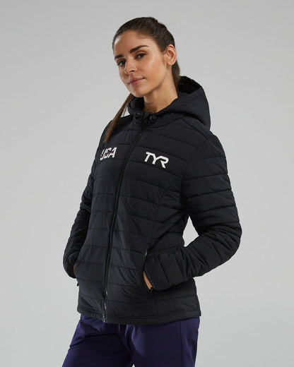  TYR Women's Hydrosphere™ Mission Puffer Jacket - USA