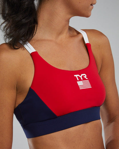  TYR Joule Elite™ Women's Dual-Strap Sports Bra - USA
