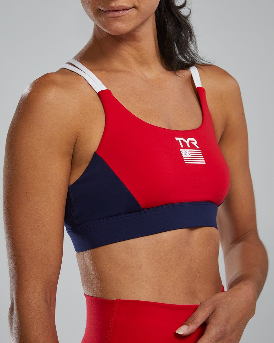  TYR Joule Elite™ Women's Dual-Strap Sports Bra - USA