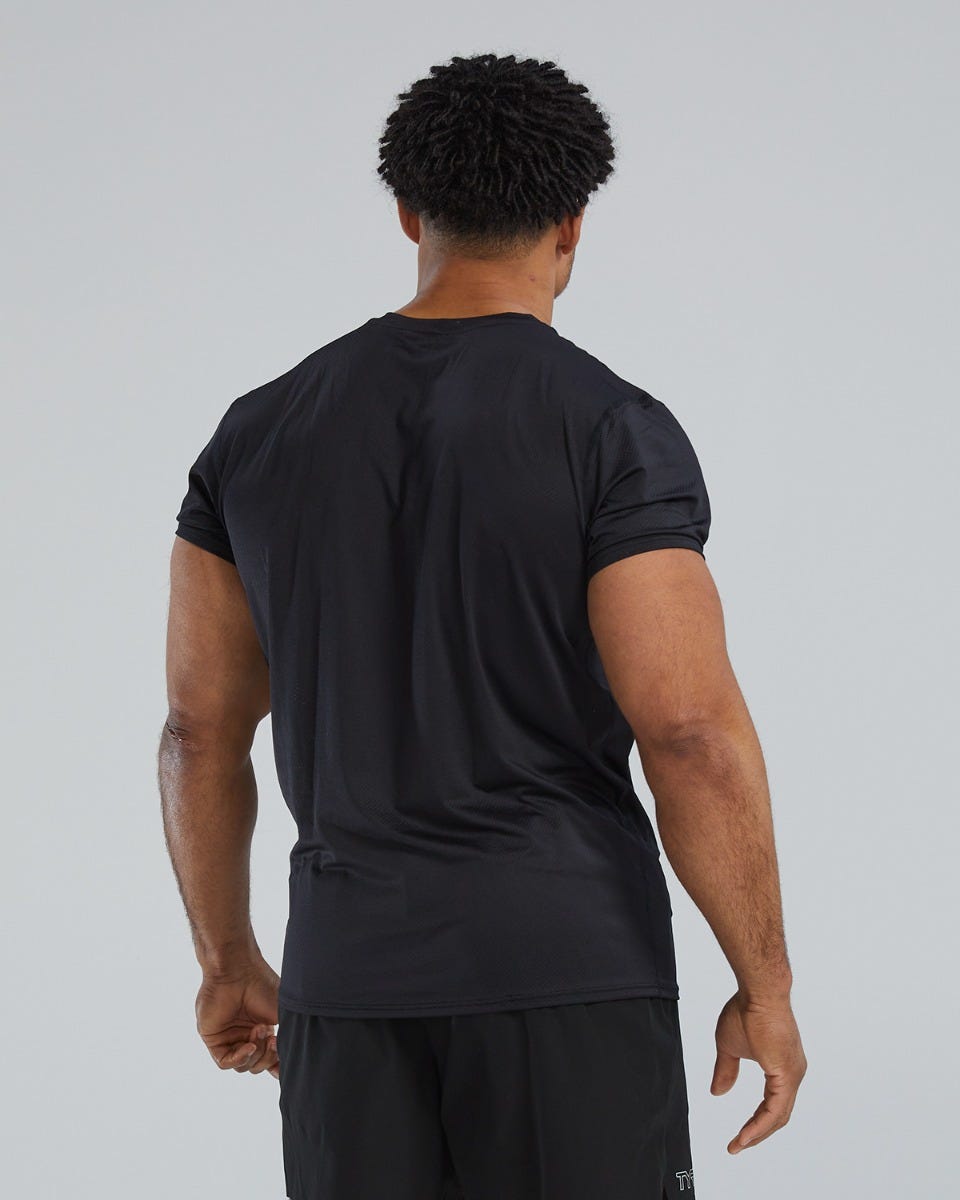  TYR Airtec™ Men's Big Logo Tee - Solid / Heather