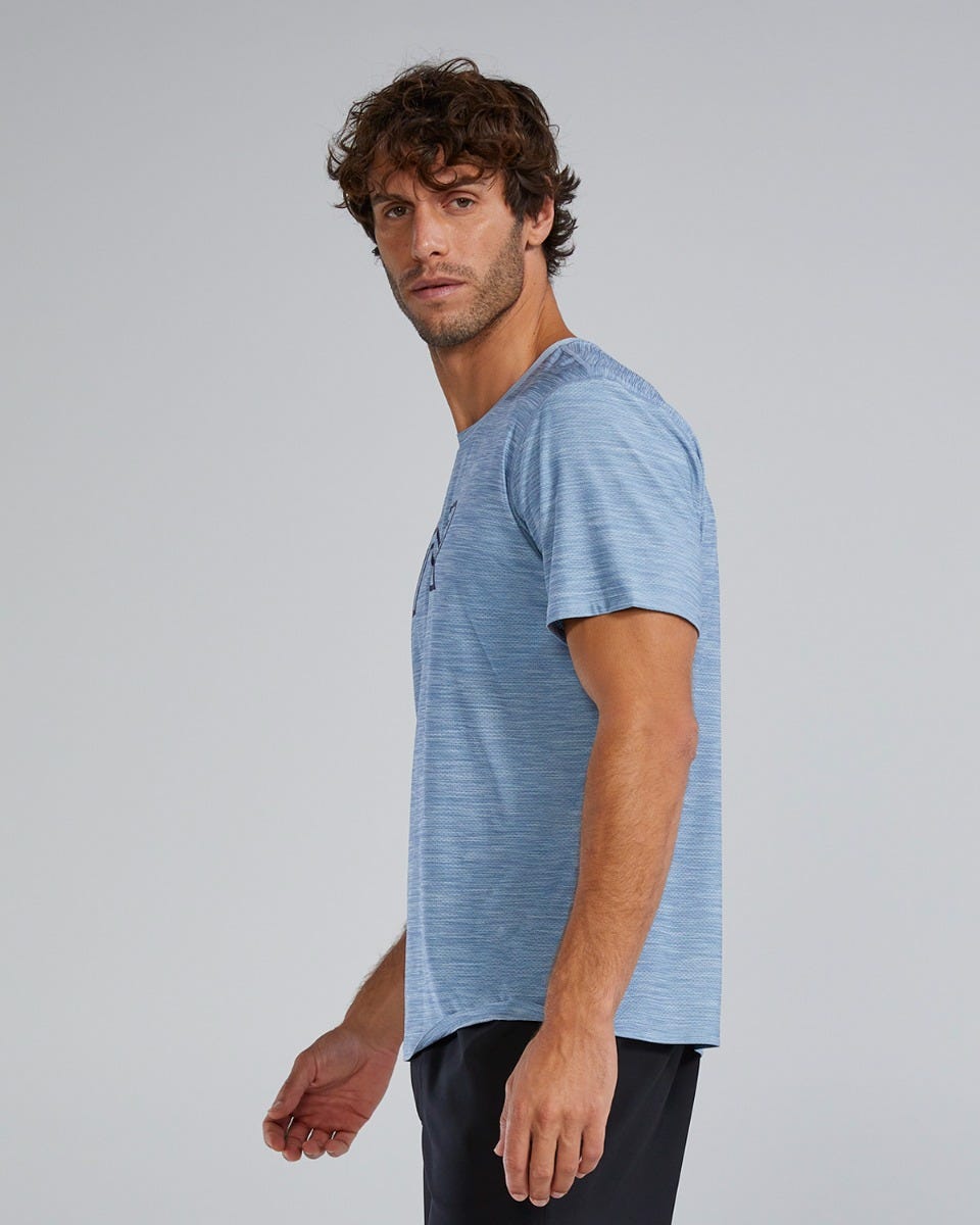  TYR Airtec™ Men's Big Logo Tee - Solid / Heather