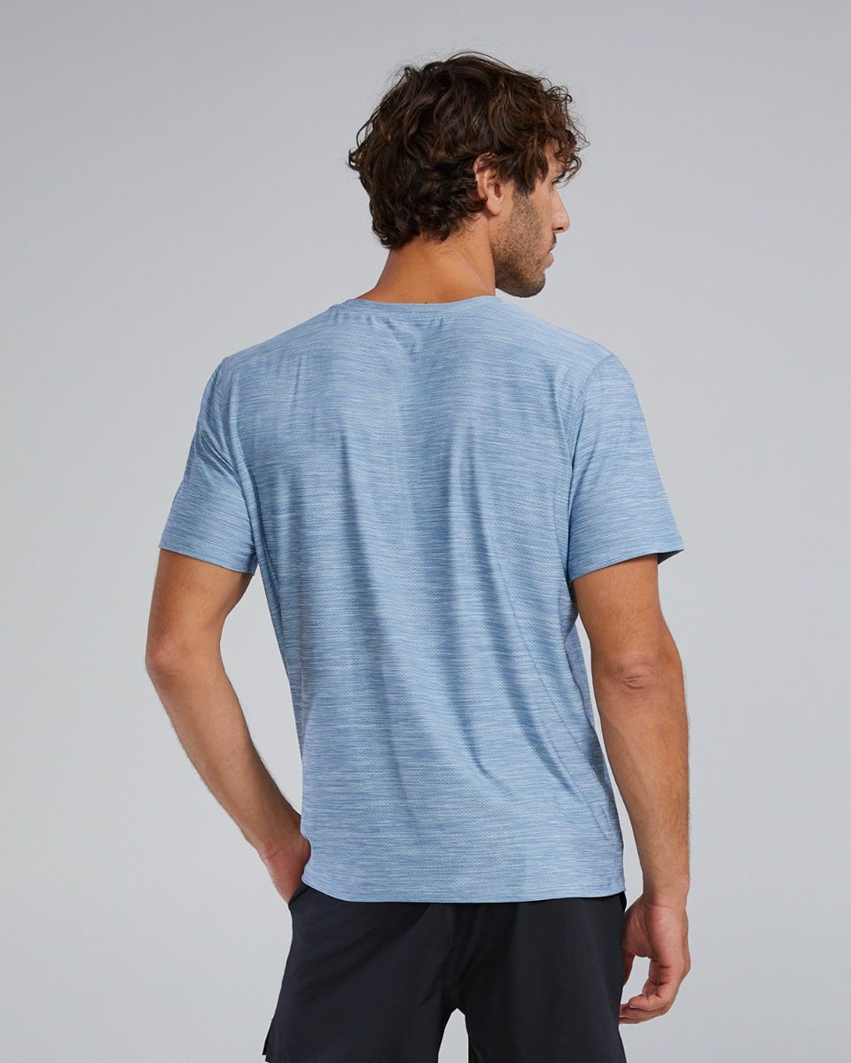  TYR Airtec™ Men's Big Logo Tee - Solid / Heather