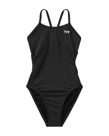  TYR Durafast Elite® Girls' Cutoutfit Swimsuit - Solid