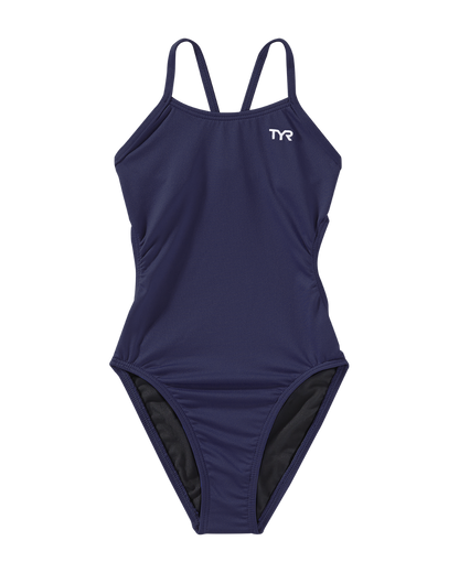  TYR Durafast Elite® Girls' Cutoutfit Swimsuit - Solid