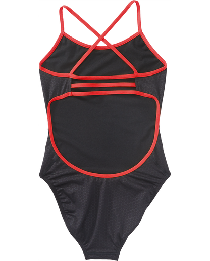  TYR Girls' Trinityfit Swimsuit - Hexa