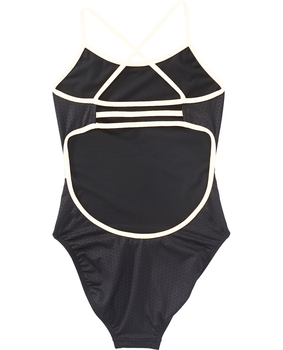  TYR Girls' Trinityfit Swimsuit - Hexa