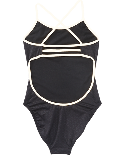  TYR Girls' Trinityfit Swimsuit - Hexa