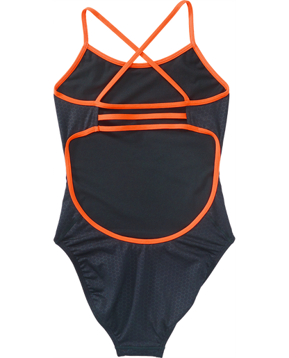  TYR Girls' Trinityfit Swimsuit - Hexa