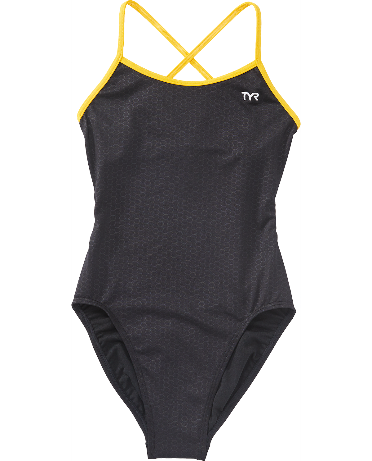  TYR Girls' Trinityfit Swimsuit - Hexa