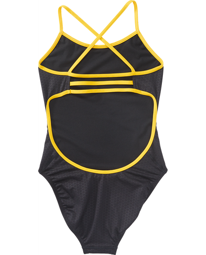  TYR Girls' Trinityfit Swimsuit - Hexa