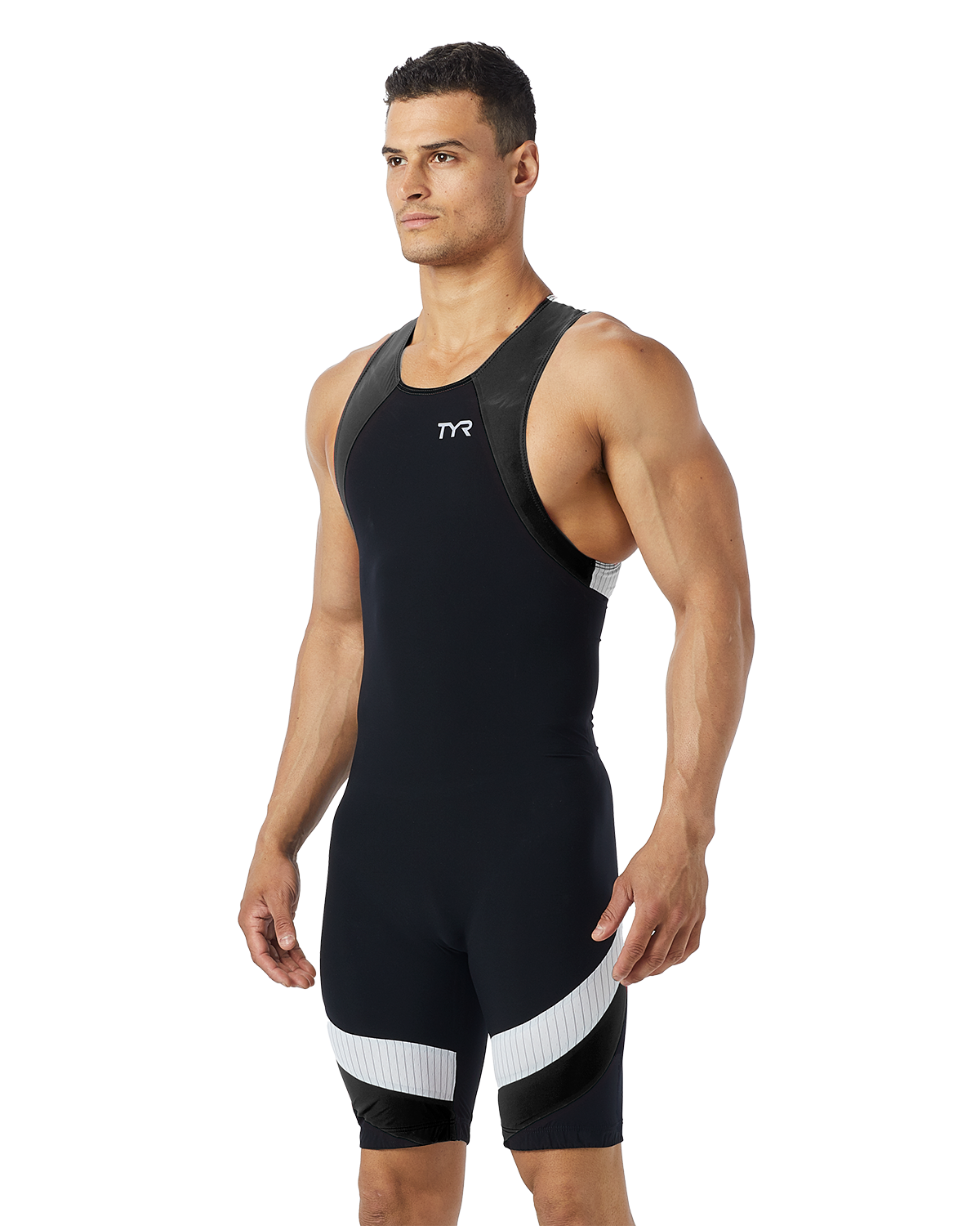  TYR Men's Zip-Back Tri-Suit - Carbon