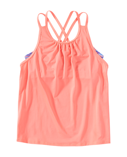 TYR Durafast Lite® Girls' Olivia 2-in-1 Tank - Parachute