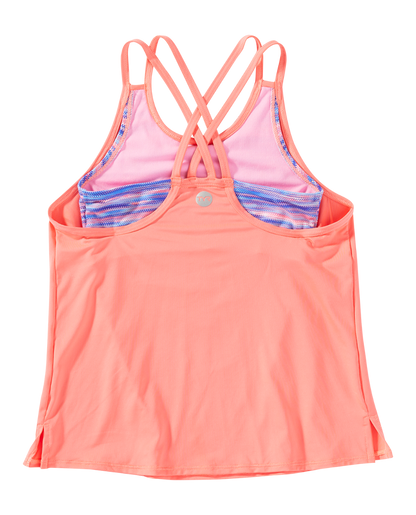  TYR Durafast Lite® Girls' Olivia 2-in-1 Tank - Parachute