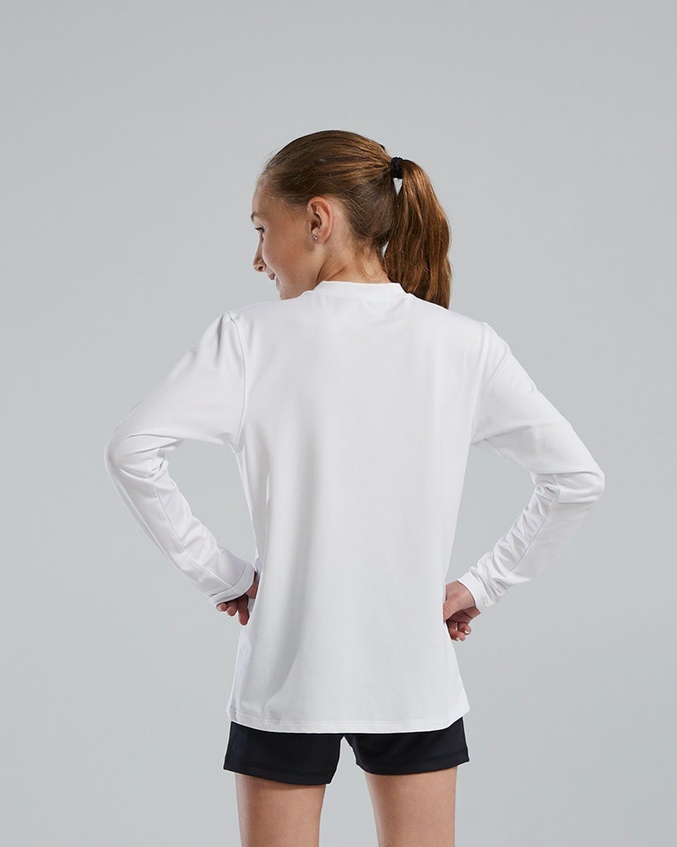  TYR SunDefense™ Kids' Long Sleeve Crew - Solid