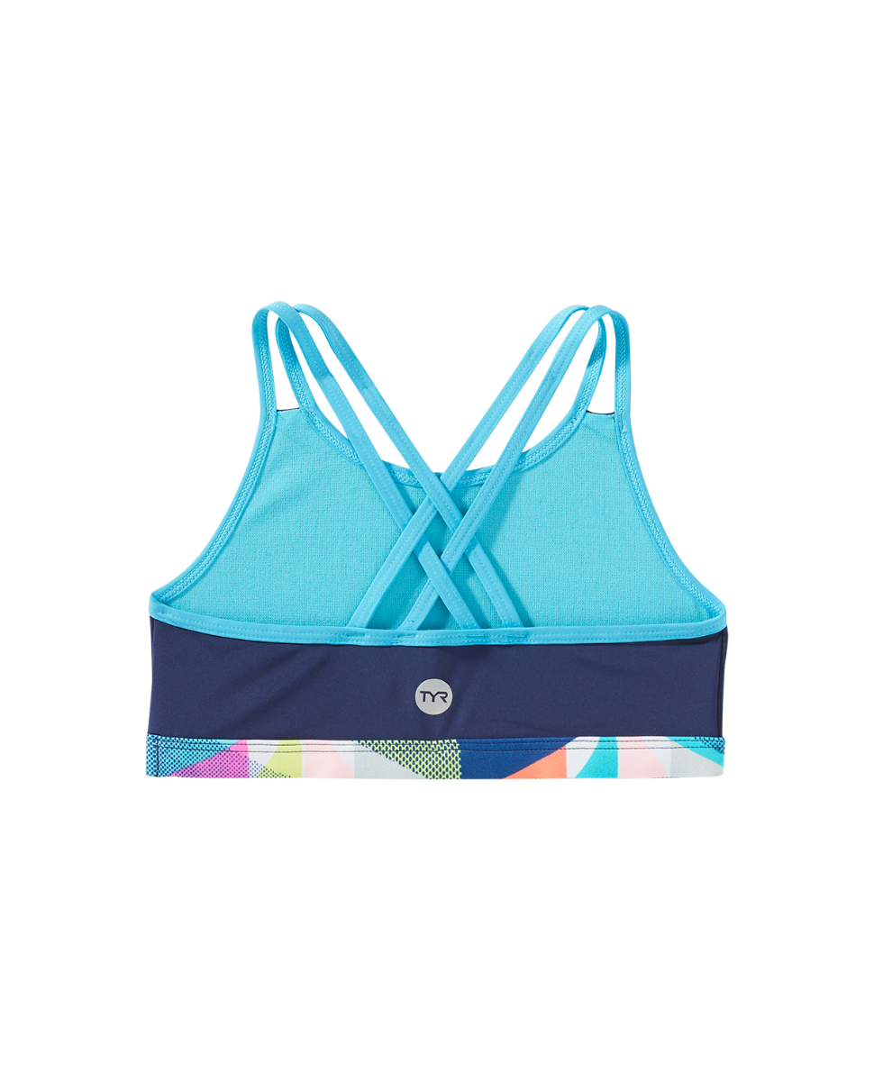  TYR Durafast Lite® Girls' Olivia Top - Jigsaw