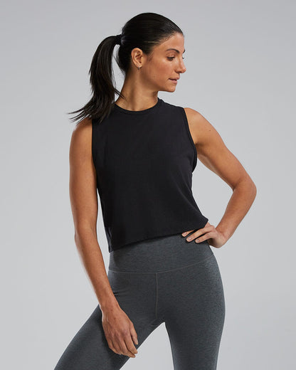  TYR Women's Triblend Cropped Tank